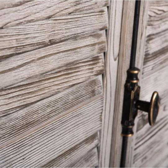 mediterran lamellas szurke ruhasszekreny polcos tomorfa vintage country antikolt akasztos haloszoba szekreny haloszoba gardrob szekreny klasszikus butor videki balaton ketajtos.jpg